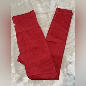 Boandtee Red Leggings
